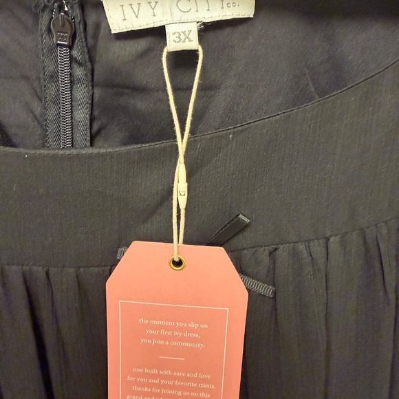 Ivy City black dress NWT - Picture 4 of 5